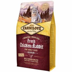 CARNILOVE CHAT FRESH POULET ET LAPIN 2KG