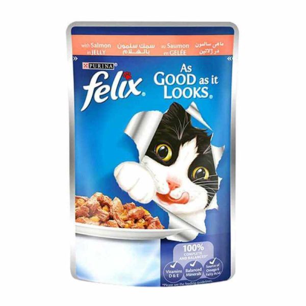 Felix tendre effilées au Saumon 85g