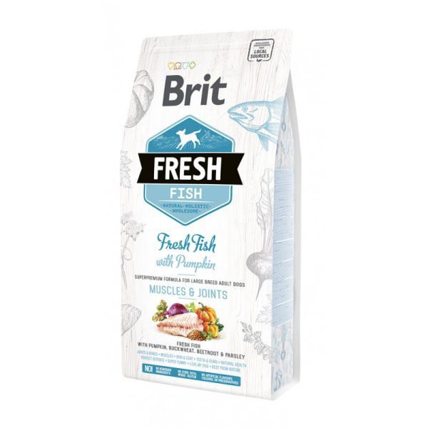 Brit Fresh Poisson&Citrouille Adulte Large 12 kg