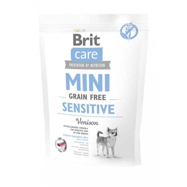 Brit Care Mini Sensitive Sans Céréales 400kg