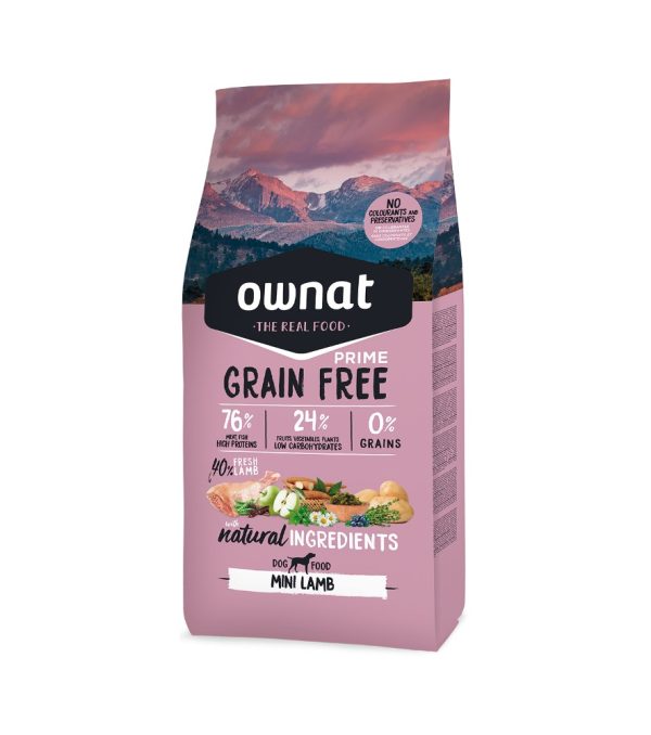 OWNAT PRIME DOG MINI ADULT LAMB 1 KG