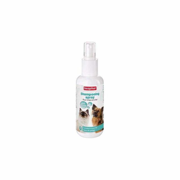 Shampooing spray Bulles pour chien et chat, sans rinçage 150 ml