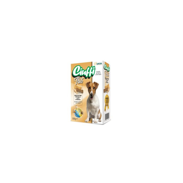 Ciuffi Biscuits pour chien Tris 500 gr