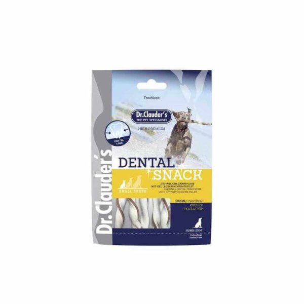 Dr Clauder's DENTAL SNACK POULET - SMALL BREED 80GR