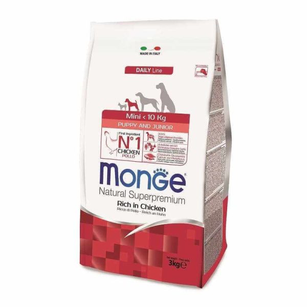 MONGE Mini Puppy & Junior 3KG